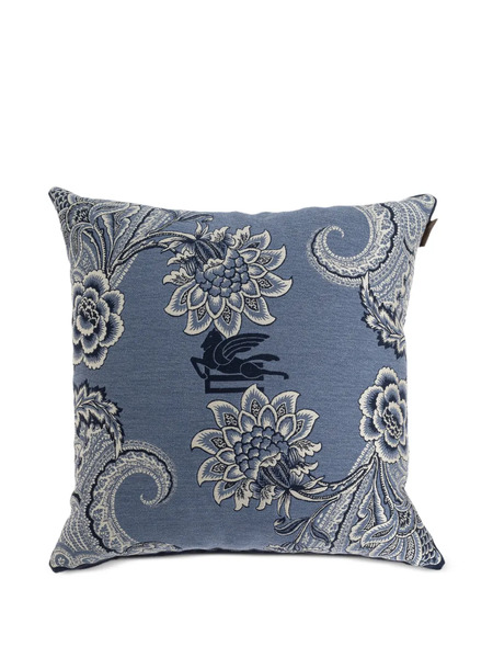  Etro Home Bloom Cushion - Blue 