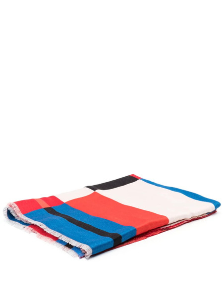  Etro Home Graphic-print Checked Blanket - Red 