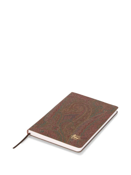  Etro Home Paisley-pattern Notebook (21cm X 14.5cm) - Red 