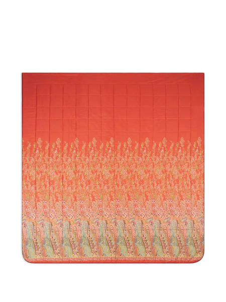  Etro Home Paisley-print Quilt - Orange 