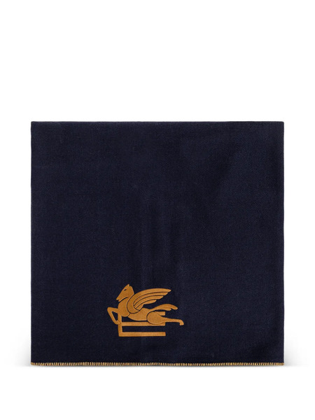  Etro Home Pegasus Blanket - Blue 