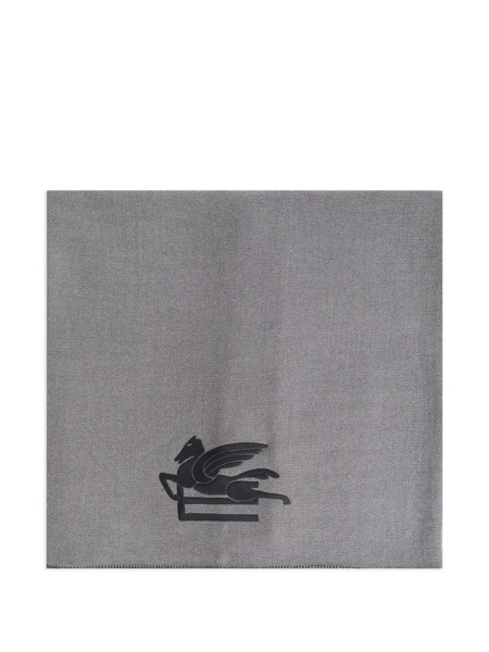  Etro Home Pegasus Blanket - Grey 