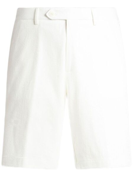  Etro Jacquard Bermuda Shorts - White 