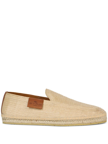  Etro Jute Espadrilles - Neutrals 