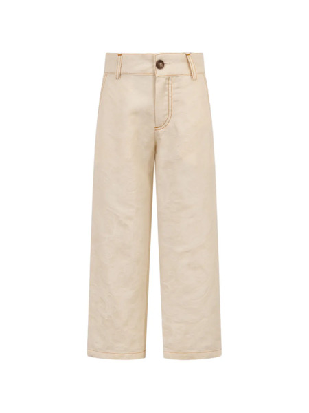  Etro Kids Jacquard Floral Paisley-pattern Trousers - Neutrals 