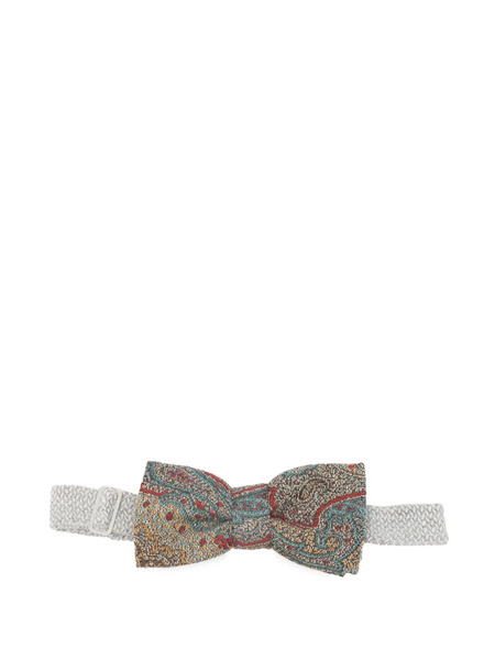  Etro Kids Patterned Bow Tie - Brown 