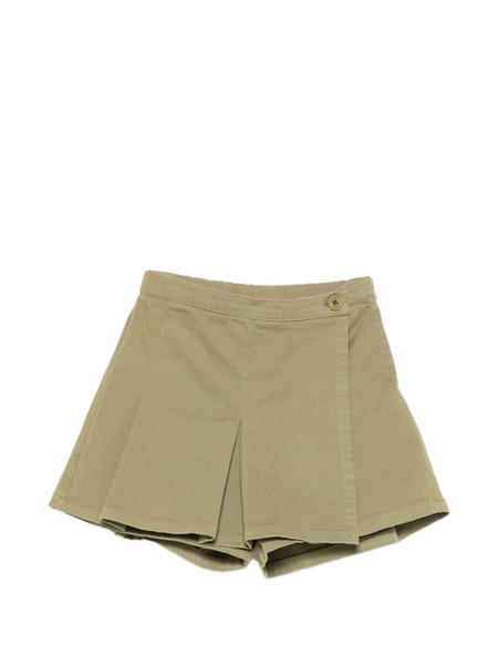  Etro Kids Pleated Shorts - Green 