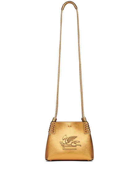  Etro Laminated Libra Tote Bag - Gold 
