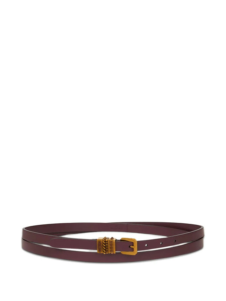  Etro Leather Belt - Red 