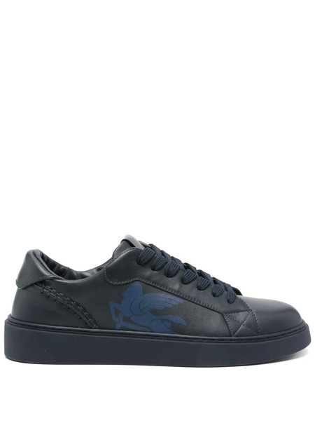  Etro Leather Low-top Sneakers - Blue 