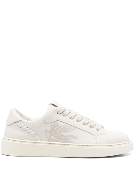  Etro Leather Low-top Sneakers - Neutrals 