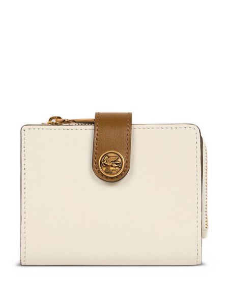  Etro Leather Wallet - White 