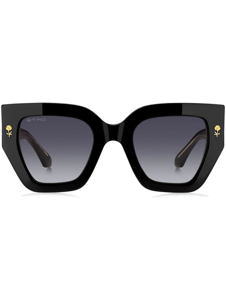  Etro Etromania Oversized-frame Sunglasses - Black 