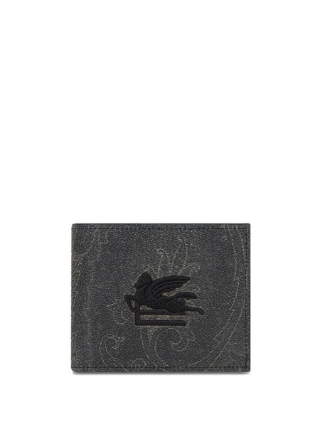  Etro Pagaso-motif Printed Wallet - Black 