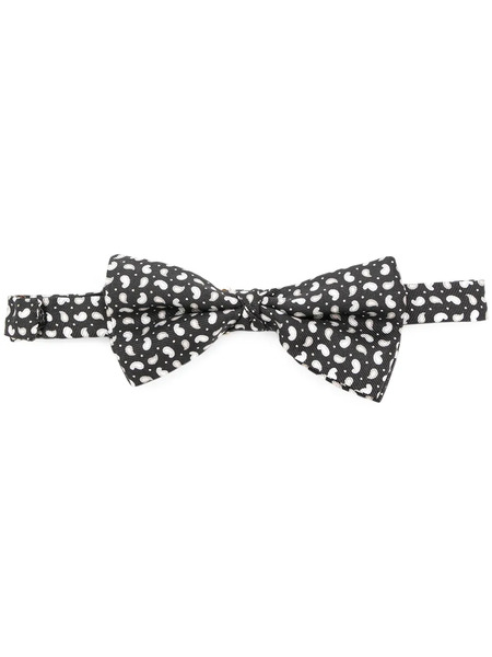  Etro Paisley Bow Tie - Black 