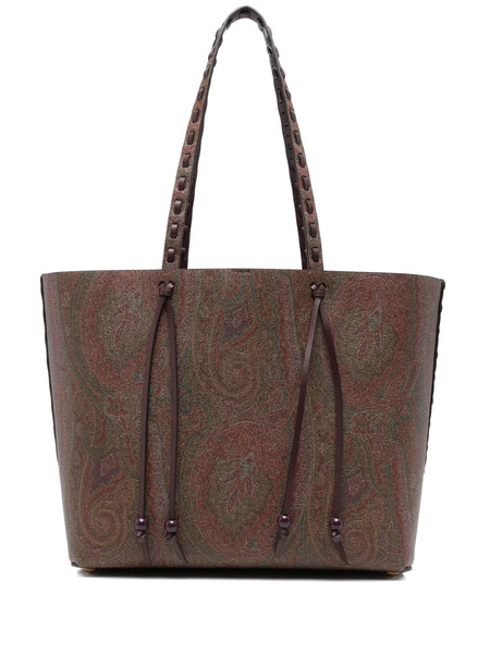  Etro Paisley-jacquard Shoulder Bag - Brown 