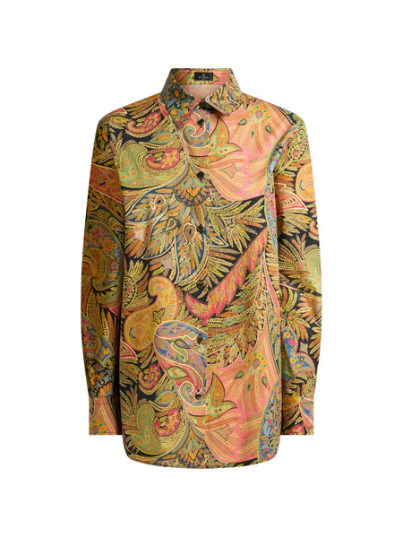  Etro Paisley-motif Shirt - Neutrals 