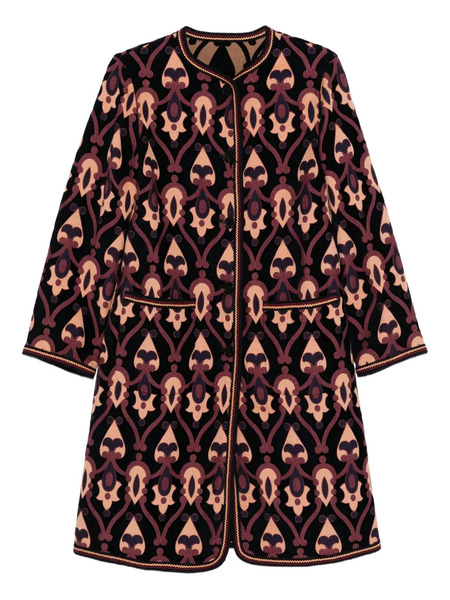  Etro Paisley-pattern Reversible Coat - Blue 