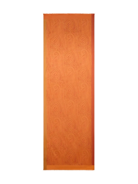  Etro Paisley Scarf - Orange 