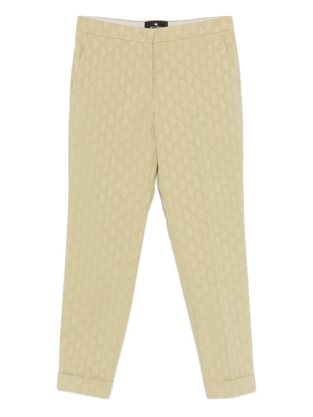  Etro Patterned Trousers - Neutrals 