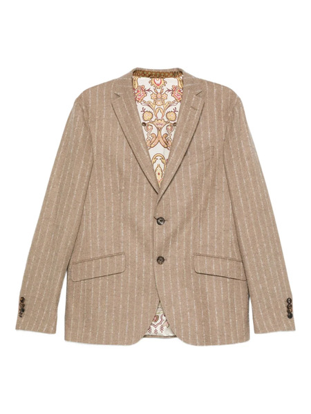 Etro Pinstripe Blazer - Neutrals 