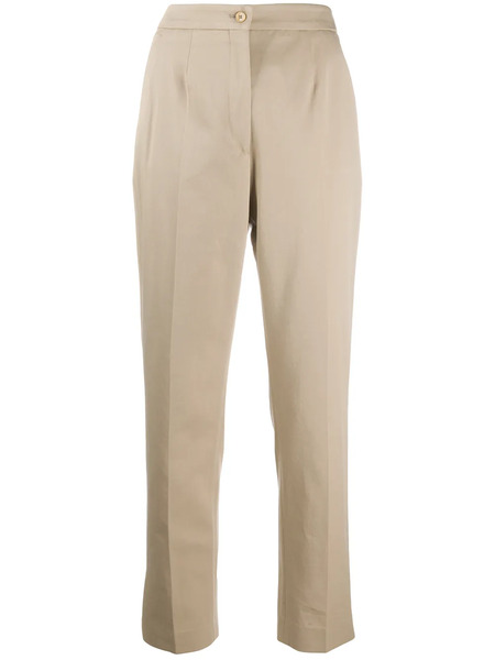  Etro Plain Straight Trousers - Neutrals 