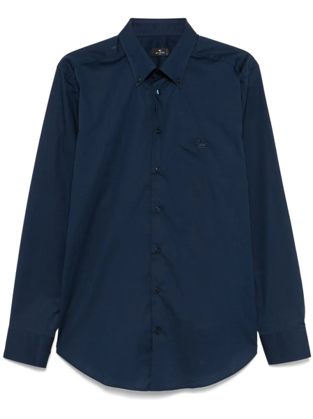 Etro Poplin Shirt - Blue 
