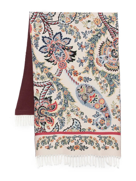  Etro Pre-owned Paisley Scarf - Neutrals 