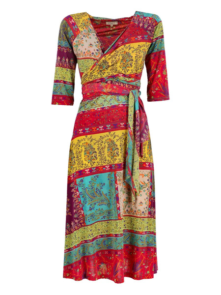  Etro Pre-owned Patterned Wrap Dress - Red 