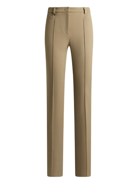  Etro Pressed-crease Trousers - Brown 