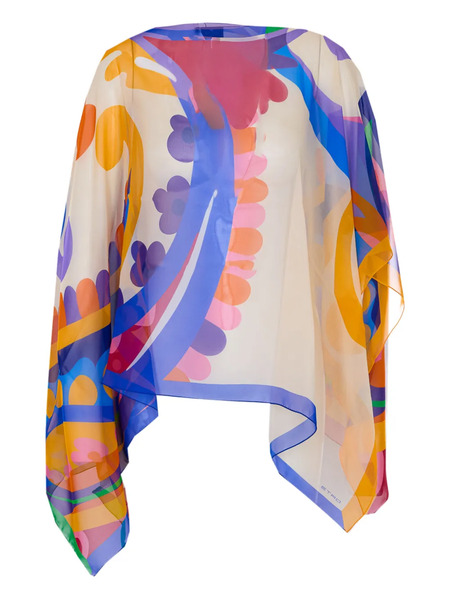  Etro Printed Top - Blue 