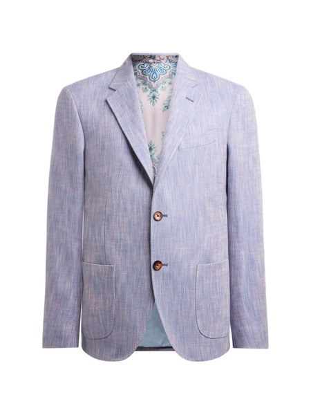  Etro Single-breasted Blazer - Purple 