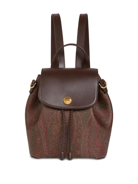  Etro Small Arnica Paisley Backpack - Brown 