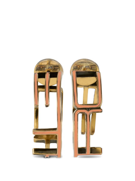  Etro Small Hoop Earrings - Gold 