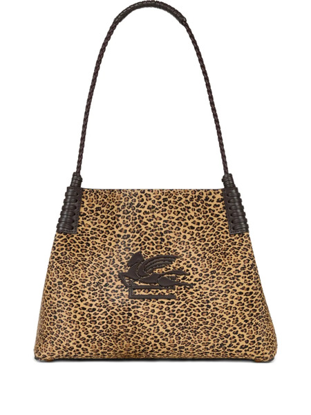  Etro Small Libra Leopard-print Tote Bag - Neutrals 