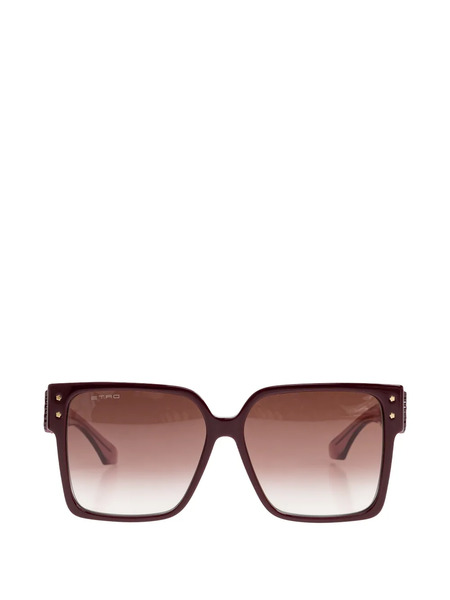  Etro Square-frame Sunglasses - Brown 