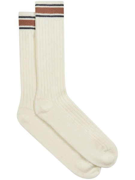  Etro Stripe-detailing Socks - Neutrals 