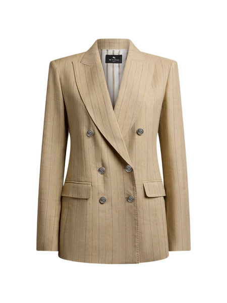  Etro Striped Blazer - Neutrals 