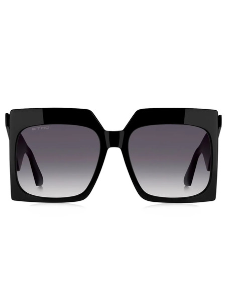  Etro Tailoring Oversize-frame Sunglasses - Black 