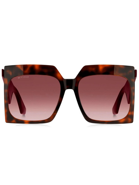  Etro Tailoring Oversize-frame Sunglasses - Red 