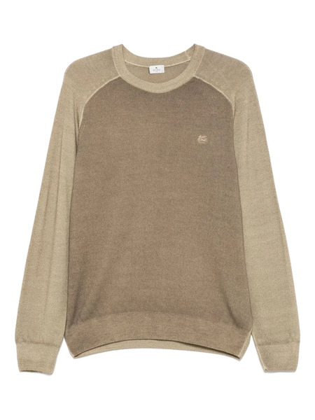  Etro Wool Sweater - Brown 