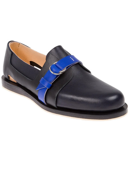  Ets Callatay Contrast Monk Strap Shoe - Blue 