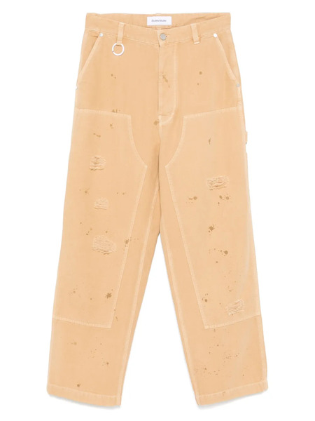  études Studio Distressed Trousers - Brown 