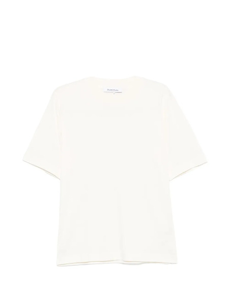  études Studio Embossed-logo T-shirt - Neutrals 
