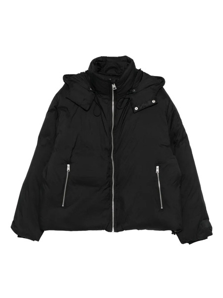  études Studio Hooded Zip-front Jacket - Black 