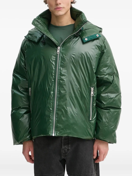  études Studio Hooded Zip Jacket - Green 