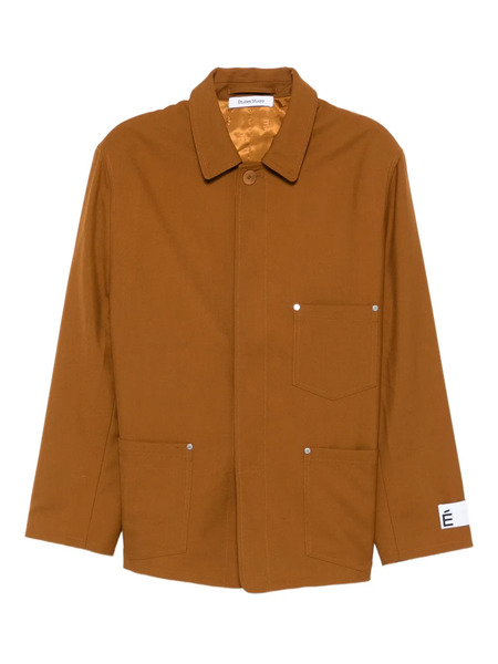  études Studio Patch-pocket Worker Jacket - Brown 