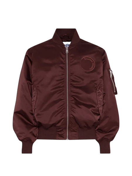  études Studio Red Bomber Jacket - Brown 