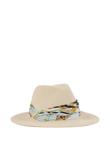  Eugenia Kim Scarf-patterned Sun Hat - Neutrals 