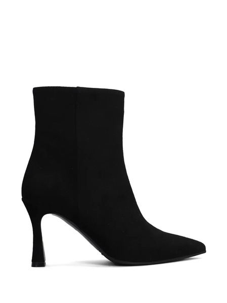  Evaluna 90mm Suede Boots - Black 